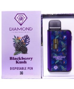Diamond Concentrates Disposable Pen 3g - Blackberry Kush