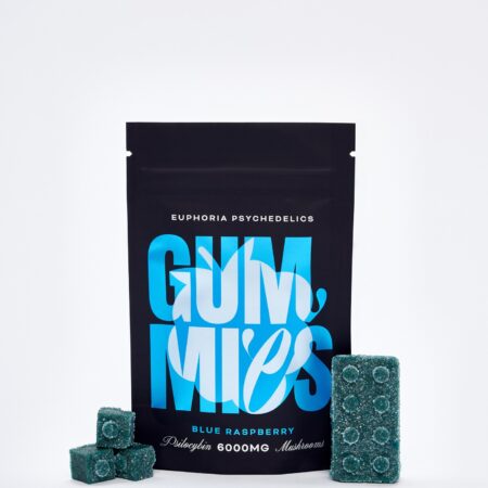 Euphoria Psychedelics – Blue Raspberry 6000mg