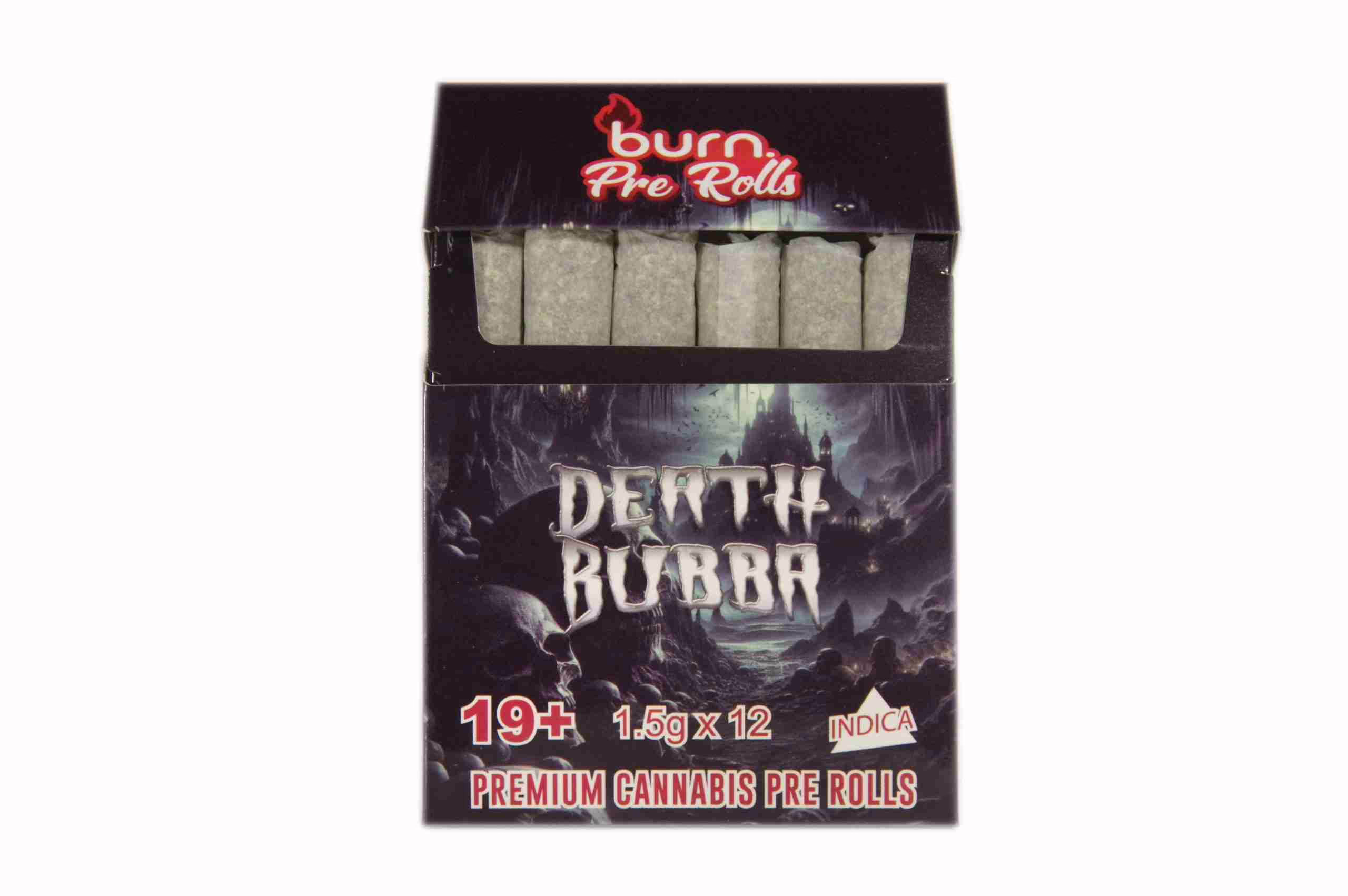 Burn Pre Roll 12 Pack - Death Bubba