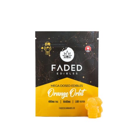 Faded Edibles - Orange Orbit 480mg