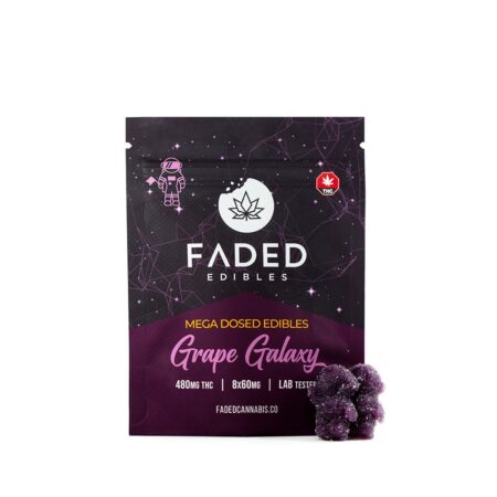 Faded Edibles - Grape Galaxy 480mg
