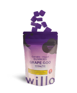 Willo - Grape Goo Gummies 1000mg (Indica)