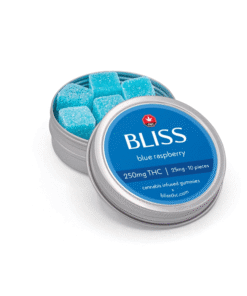 Bliss Edibles – Blue Raspberry 250mg