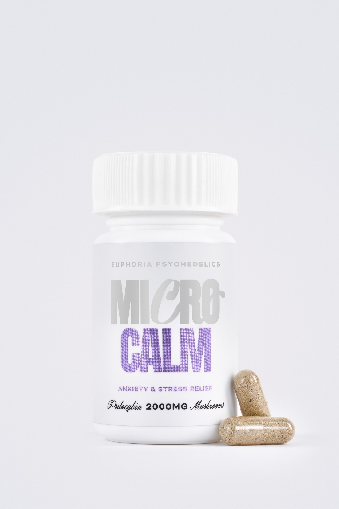 Euphoria Psychedelics – Micro Calm Capsules 2000mg