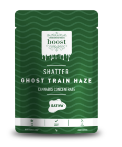 Boost Shatter - Ghost Train Haze (Sativa)