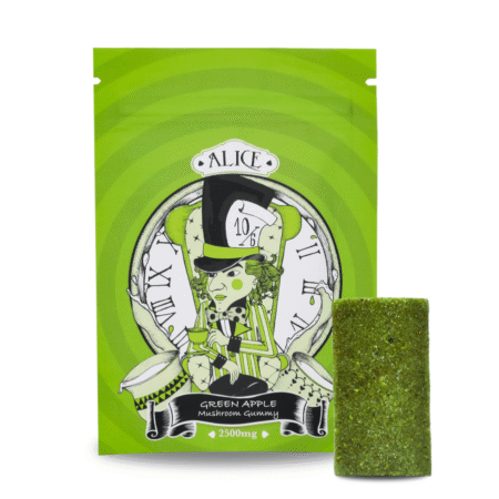Alice Magic Mushroom Gummy - Green Apple (2500mg)