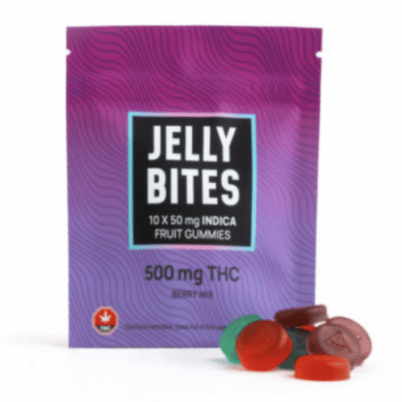 Twisted Extracts - Berry Mix Jelly Bites 500mg (Indica)