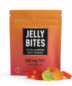 Twisted Extracts - Fruit Punch Mix Jelly Bites 500mg (Sativa)