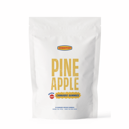 OneStop - Sour Pineapple Gummies 500mg