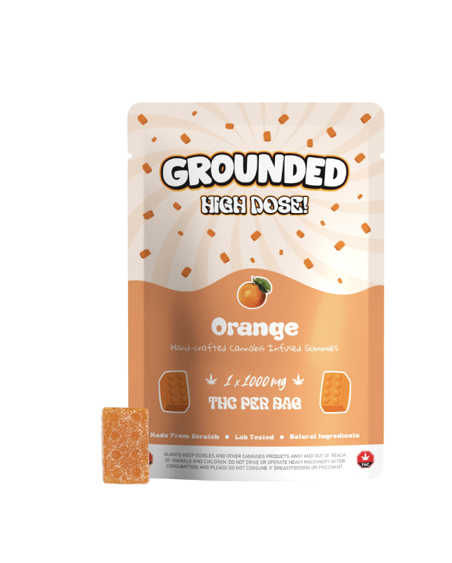 Grounded High Dose Bricks - Orange 1000mg