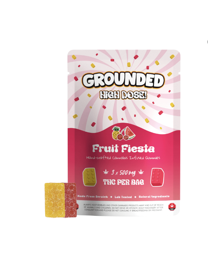 Grounded High Dose Bricks – Fruit Fiesta 1500mg