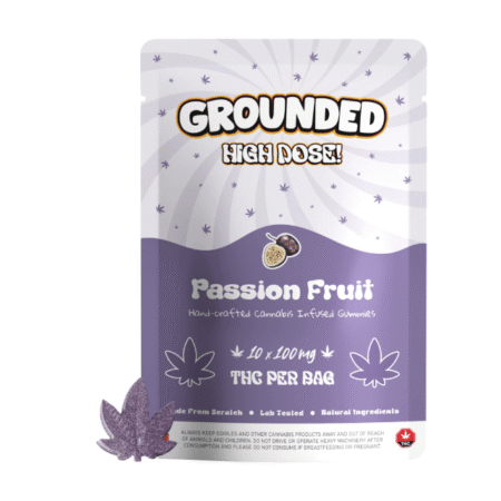 Grounded High Dose Leafs – Passion Fruit 1000mg