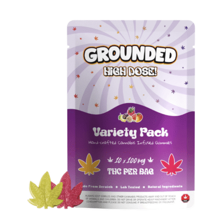 Grounded High Dose Leafs – Variety Pack 1000mg