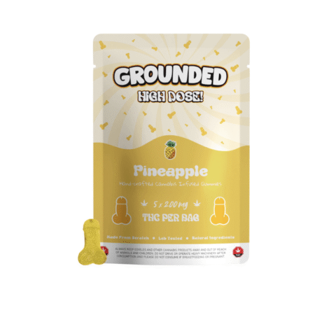 Grounded High Dose Cocks – Pineapple 1000mg