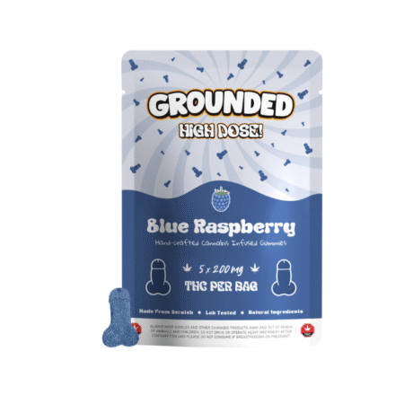 Grounded High Dose Cocks – Blueberry Raspberry 1000mg