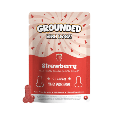 Grounded High Dose Cocks – Strawberry 1000mg