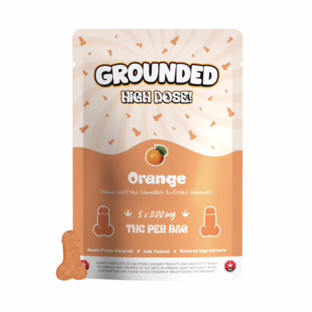 Grounded High Dose Cocks – Orange 1000mg