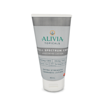 ALIVIA Full-Spectrum CBD Lotion – Unscented (2oz)