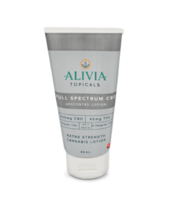 ALIVIA Full-Spectrum CBD Lotion – Unscented (2oz)