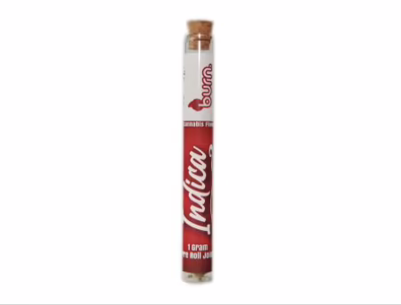 Burn - Grape x Fruit Punch Pre-Roll Infused Distillate, Hash & Kief (Indica)