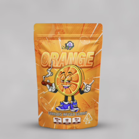 Sky High Edibles – Orange Gummy 600mg