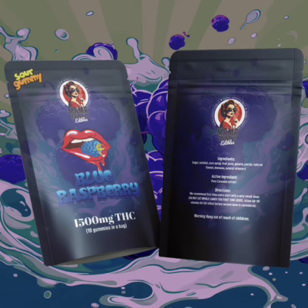 Mama Anne's Edibles - Blue Raspberry 1500mg