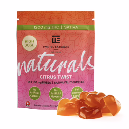 Twisted Extracts Naturals - Citrus Twist 1200mg (Sativa)