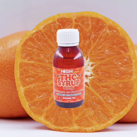 Sky High Edibles THC Syrup - Orange 3000mg