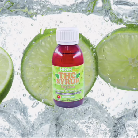 Sky High Edibles THC Syrup - Key Lime 3000mg