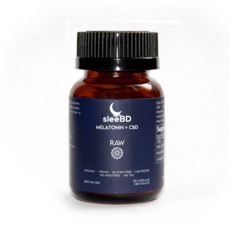 SleeBD - Raw Capsules CBD 600mg