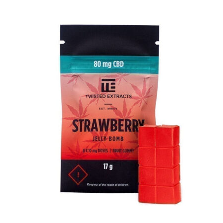 Twisted Extracts - Strawberry CBD Jelly Bomb