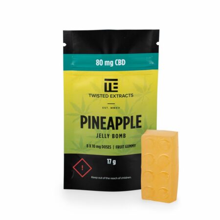 Twisted Extracts - Pineapple CBD Jelly Bomb