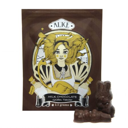 Alice Magic Mushroom - Milk Chocolate (2500mg)