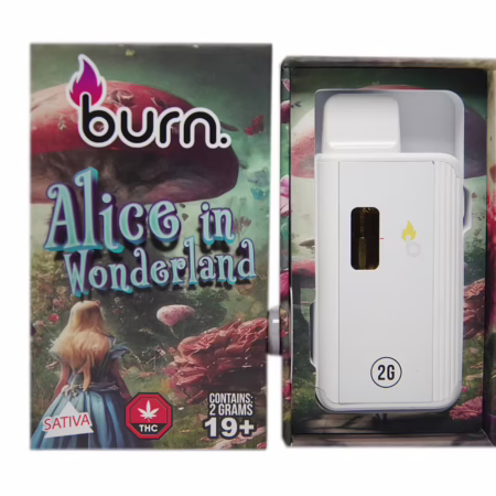 Burn Disposable Pen 2g - Alice In Wonderland