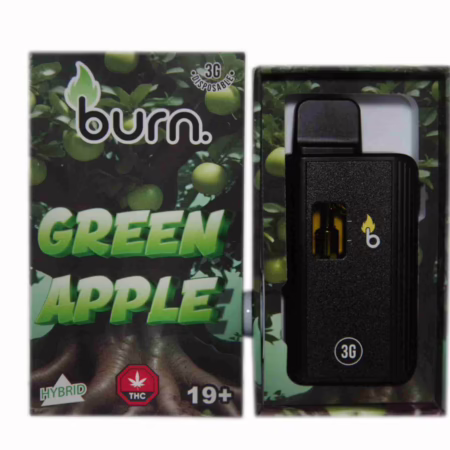 Burn Disposable Pen 3g - Green Apple