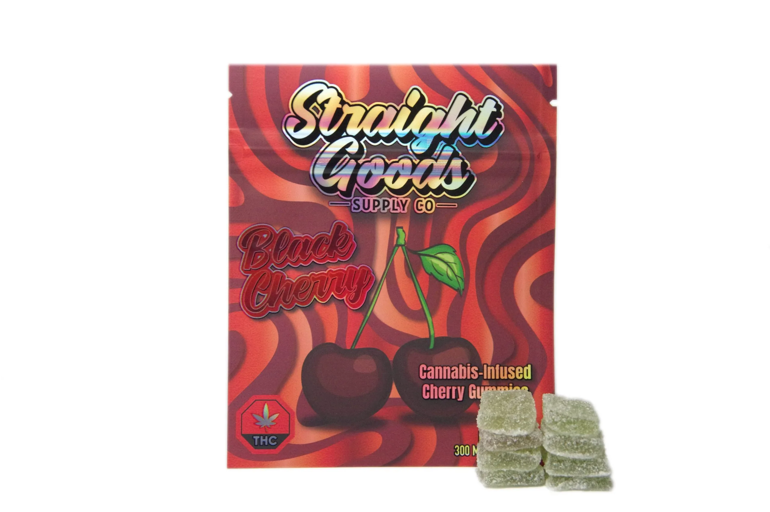 Straight Goods Edibles - Black Cherry 300mg