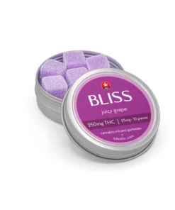 Bliss Edibles – Juicy Grape 250mg