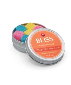 Bliss Edibles - Tropical Assorted 375mg