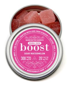 Boost Edibles - Sour Watermelon 300mg