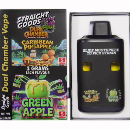 Straight Goods Dual Chamber Pen (6g) - Caribbean Pineapple + Green Apple
