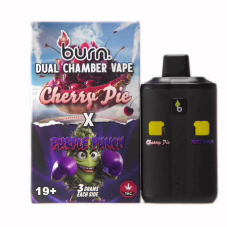 Burn Dual Chamber Pen 6g - Cherry Pie (I) + Purple Punch (I)