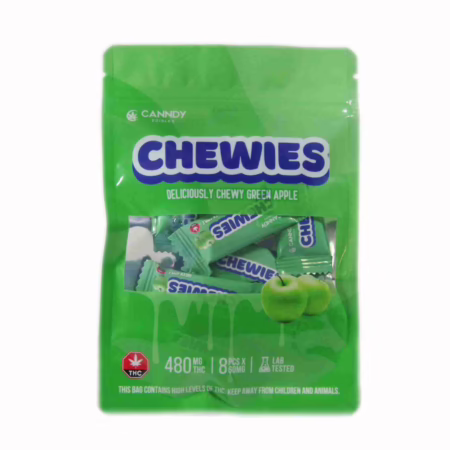 Canndy Edibles - Chewies Green Apple 480mg