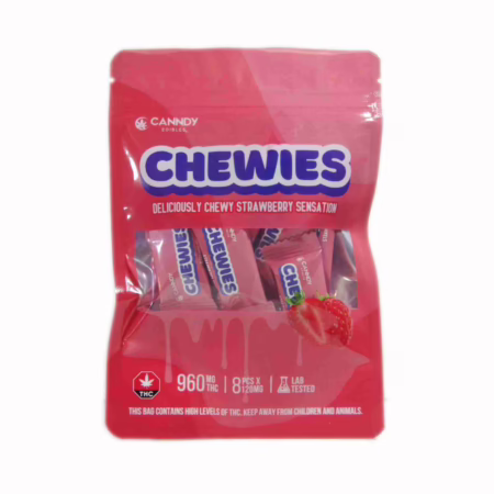 Canndy Edibles - Chewies Strawberry 960mg