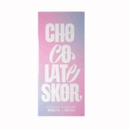 Euphoria Cannabis - Chocolate Skor 600mg