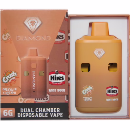 Diamond Concentrates Dual Chamber Pen (6g) - Orange Crush + Rootbeer