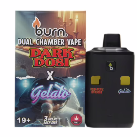 Burn Dual Chamber Pen 6g - Dark Dosi (I) + Gelato (H)