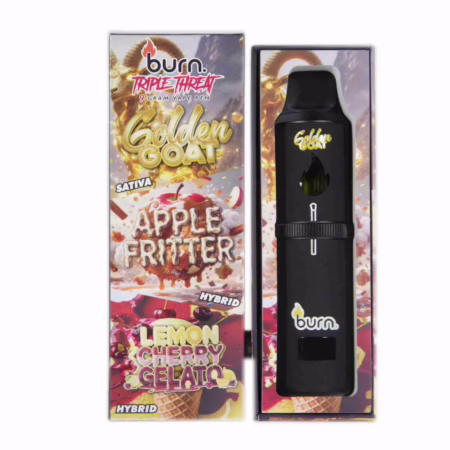 Burn Triple Threat Pen (9g) - Golden Pineapple + Apple Fritter + Lemon Cherry Gelato