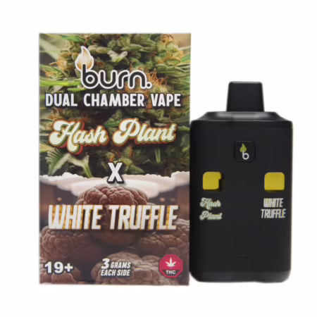 Burn Dual Chamber Pen 6g - Hash Plant (I) + White Truffle (H)