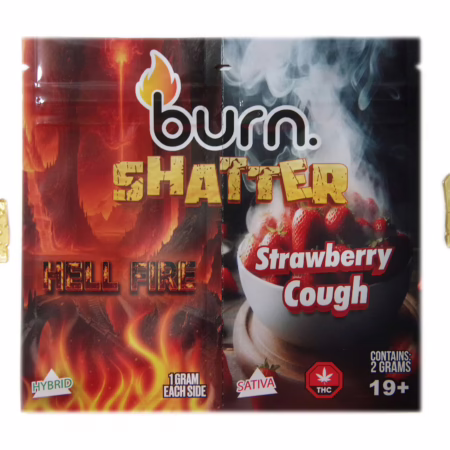 Burn Shatter 2 Grams - Hell Fire + Strawberry Cough
