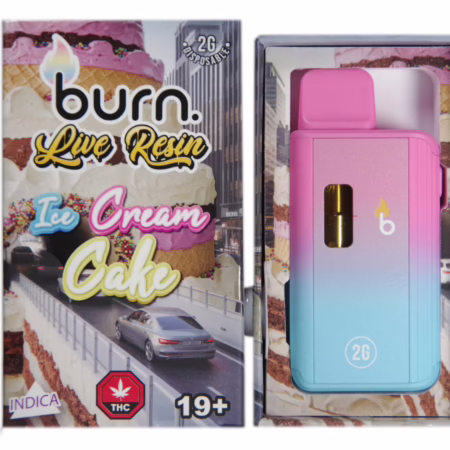 Burn Disposable Pen 2g (Live Resin) - Ice Cream Cake